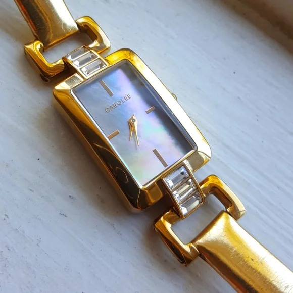 Carolee | Accessories | Carolee Gold Shimmer Watch Abalone  display picture 1